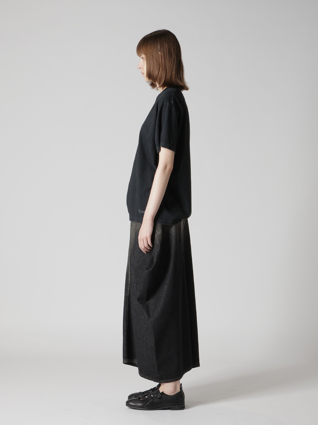 7.4OZ COTTON JERSEY SULFUR-DYED SHORT SLEEVE TEE