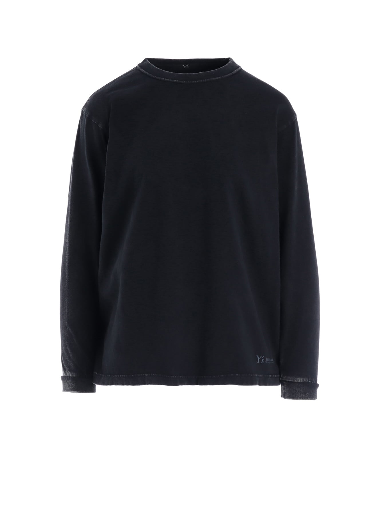 7.4OZ COTTON JERSEY SULFUR-DYED LONG SLEEVE TEE