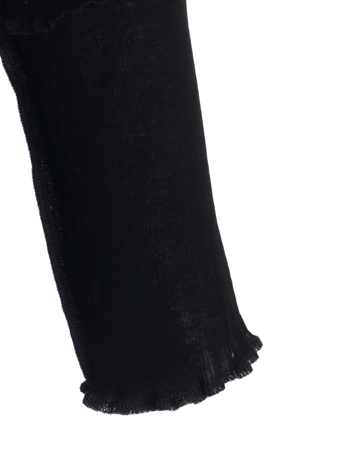 RIB PANEL LONG SLEEVE TEE