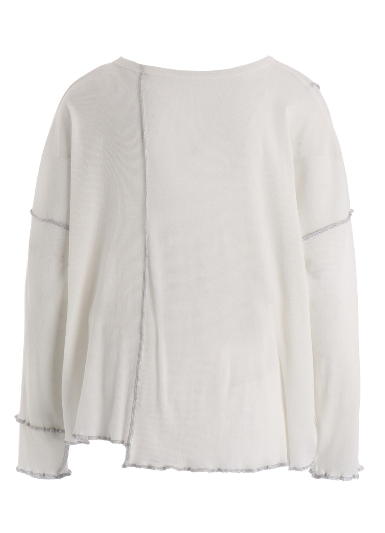 RIB PANEL LONG SLEEVE BIG TEE