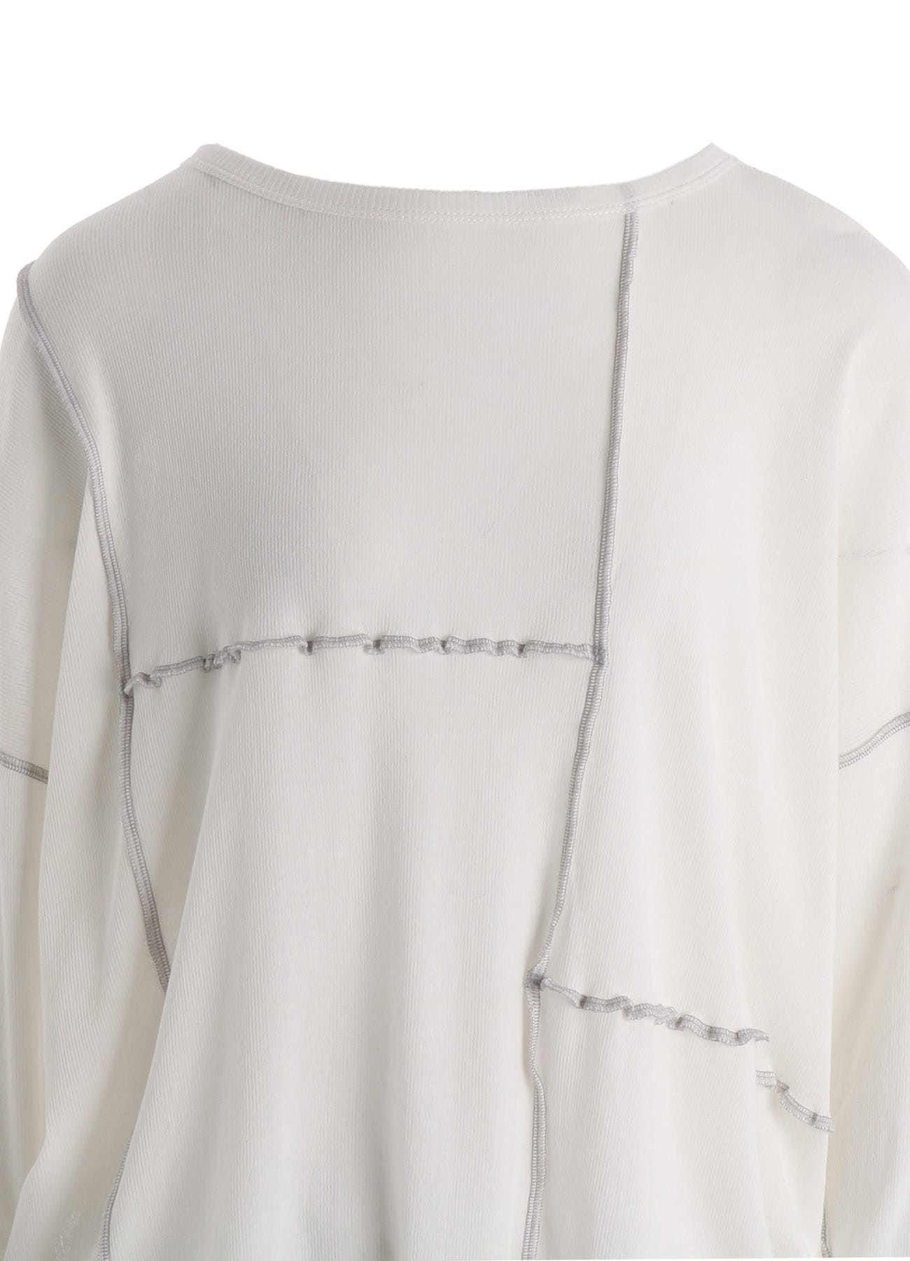 RIB PANEL LONG SLEEVE BIG TEE