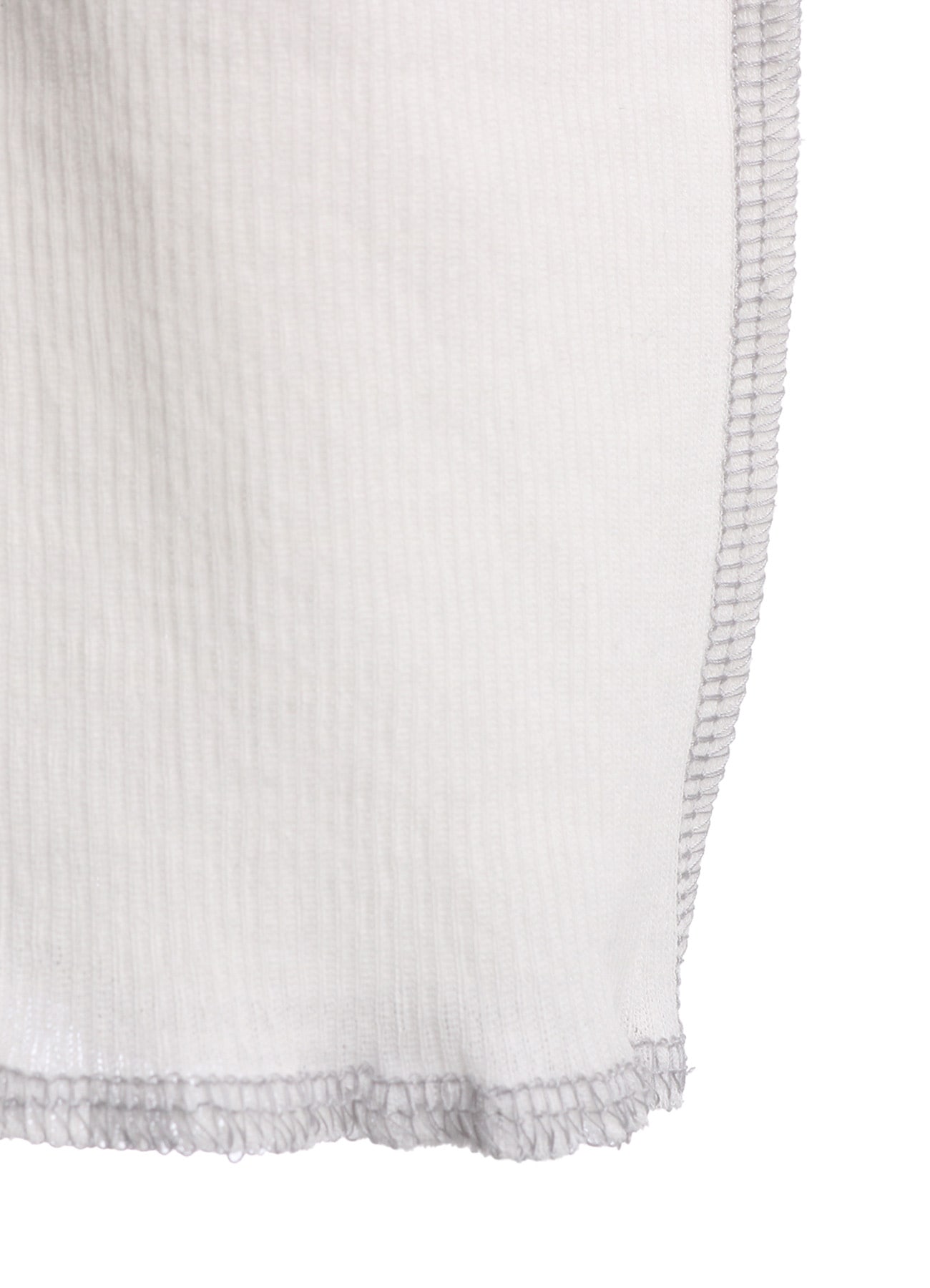 RIB PANEL LONG SLEEVE BIG TEE