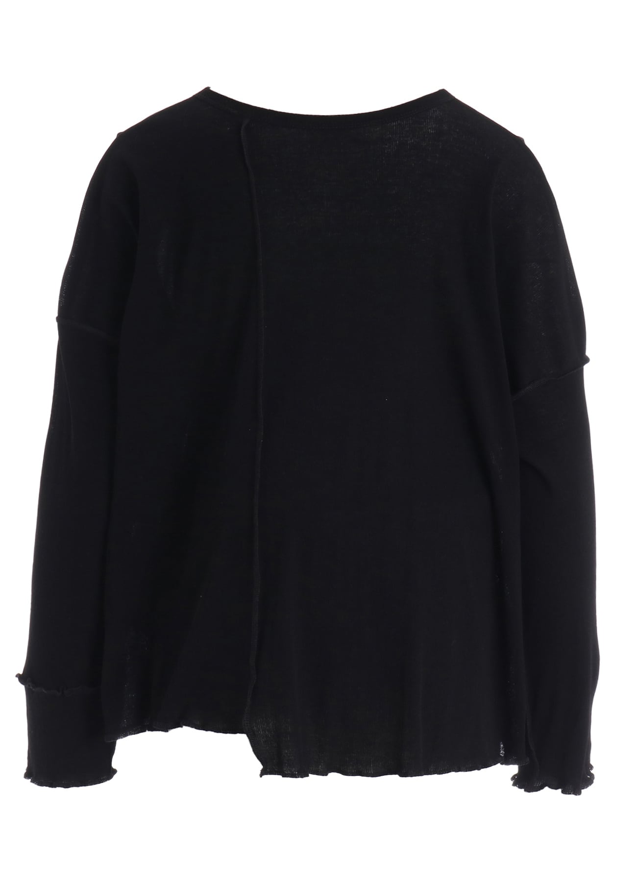 RIB PANEL LONG SLEEVE BIG TEE