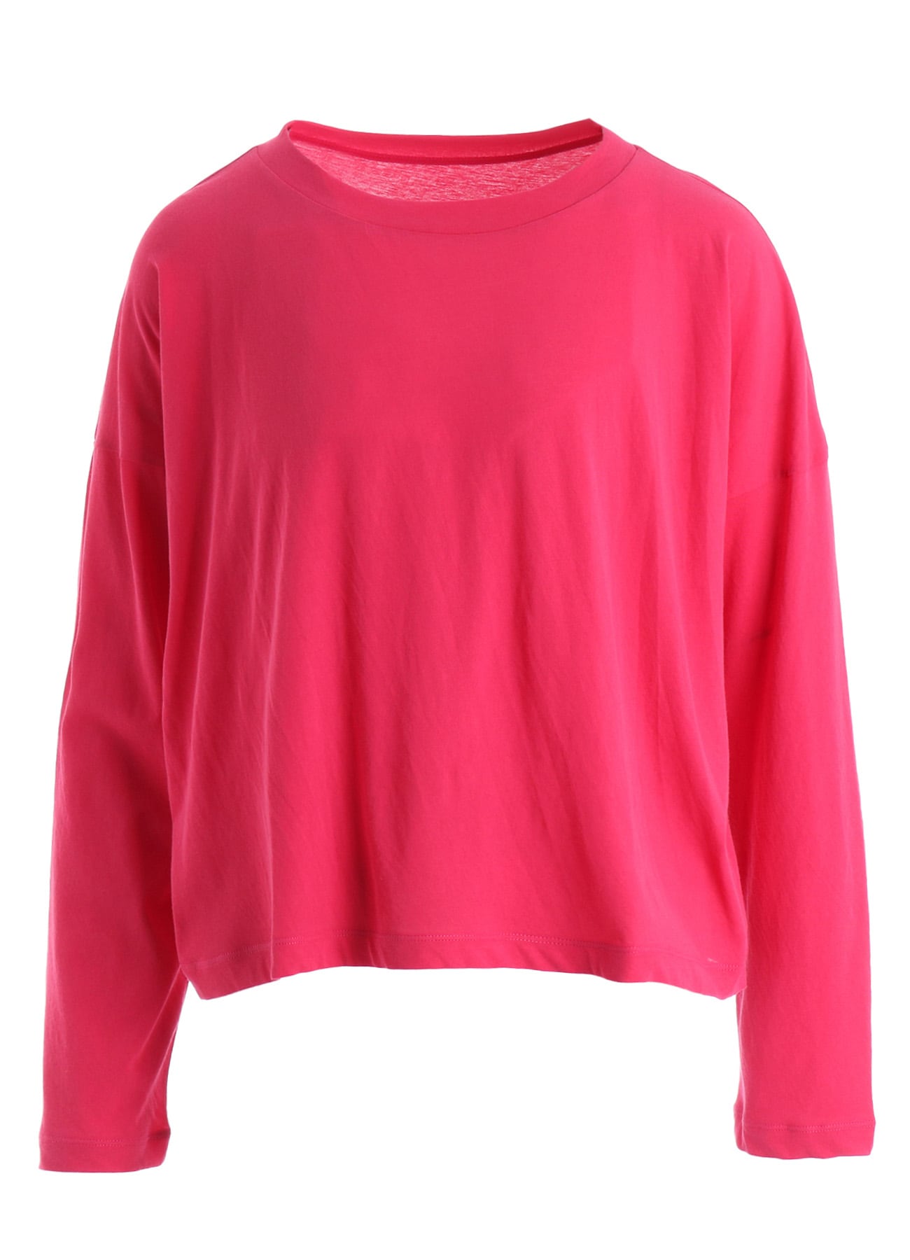 COTTON JERSY CROPED TEE