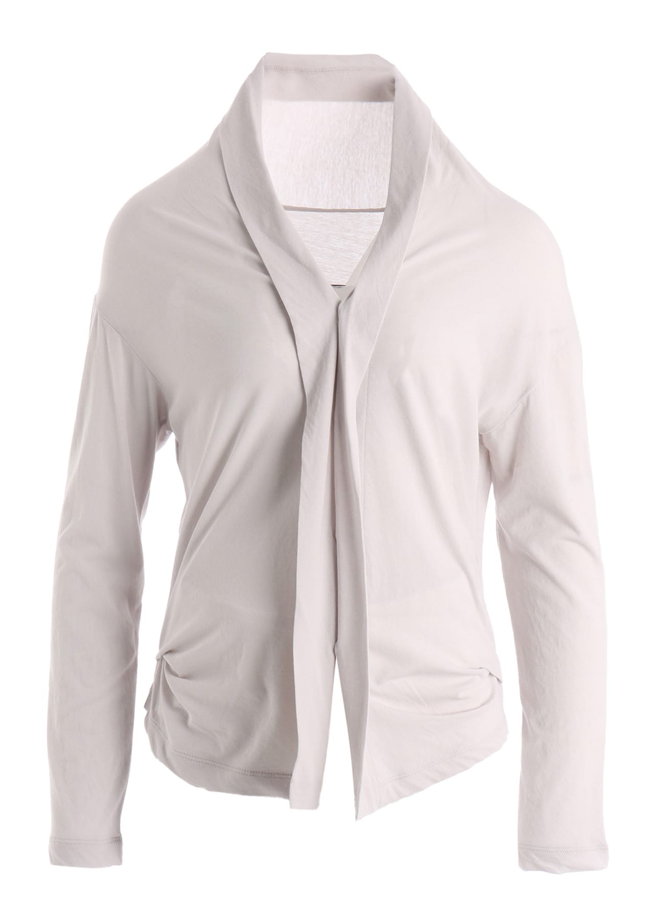 COTTON JERSY FRONT BUTTONS CARDIGAN