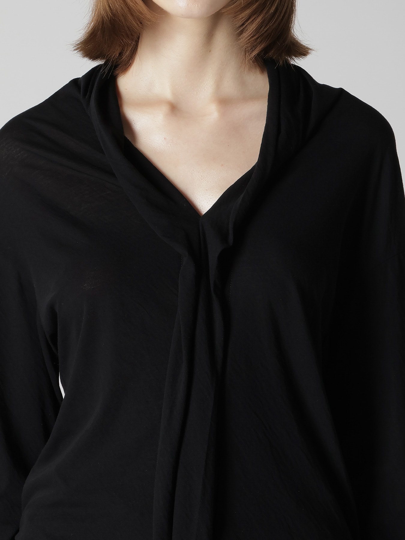 COTTON JERSY FRONT BUTTONS CARDIGAN