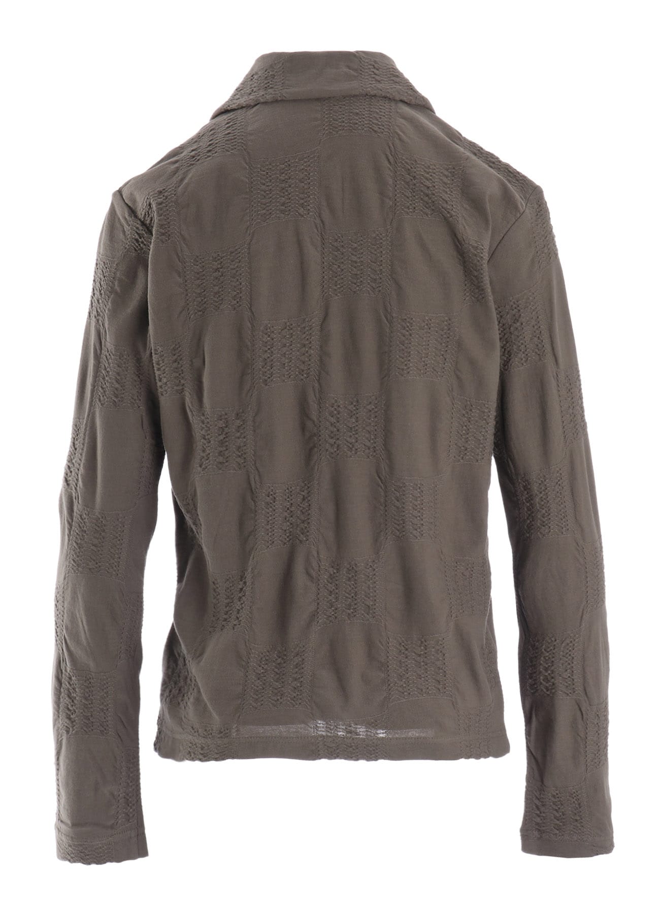 BLOCK TUCK JQ 5-BUTTON CARDIGAN