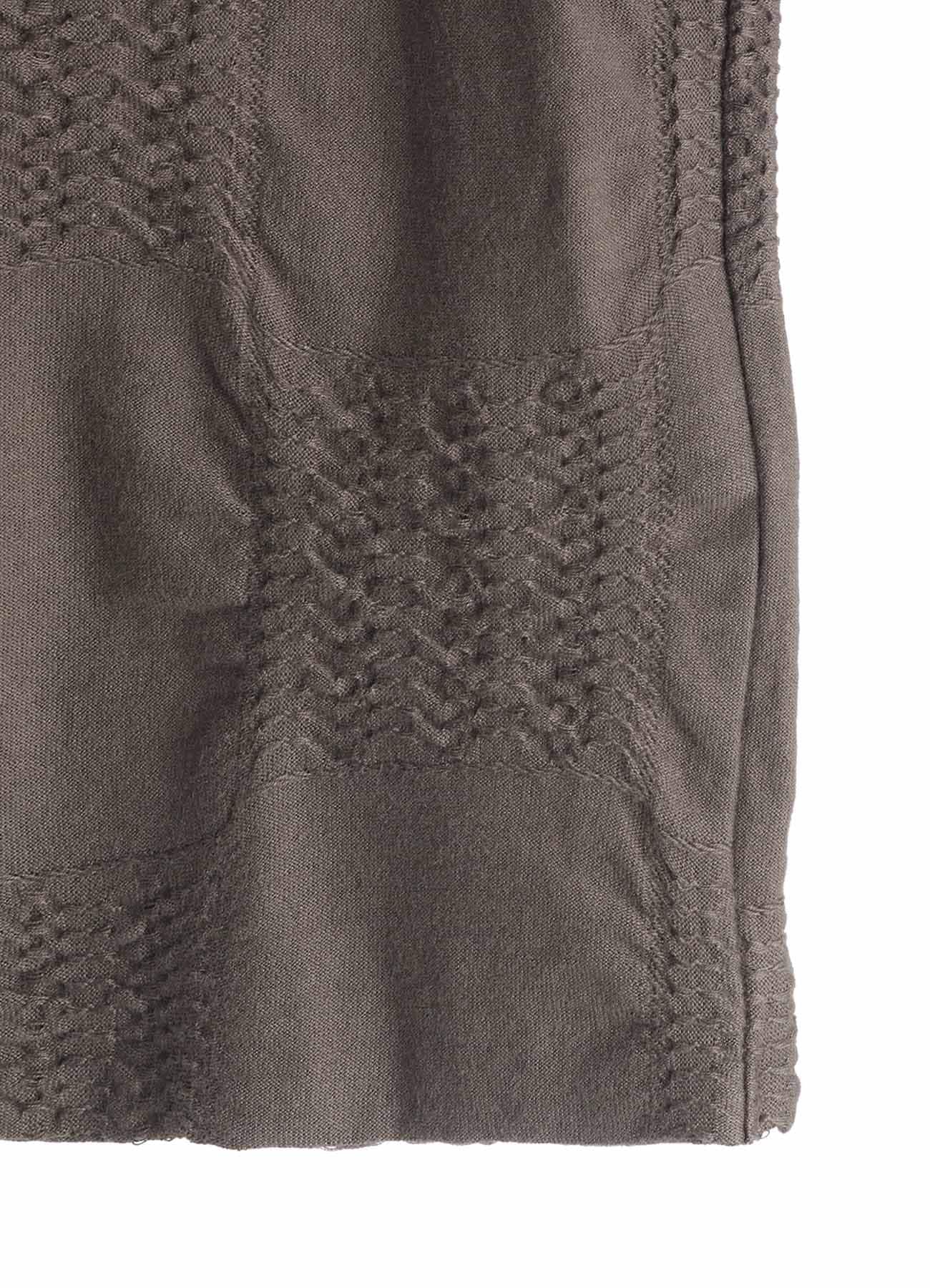 BLOCK TUCK JQ 5-BUTTON CARDIGAN