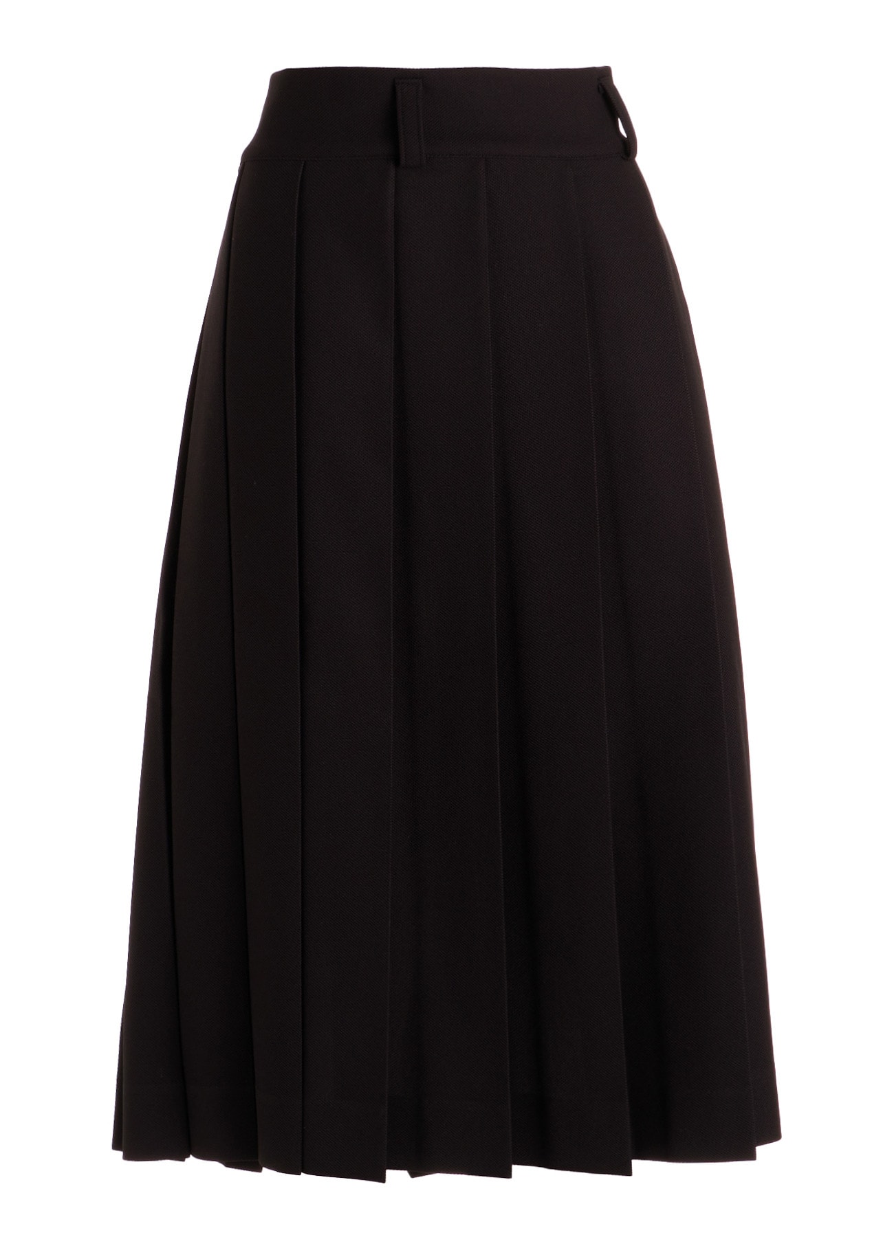POLYESTER PLEATED SKIRT