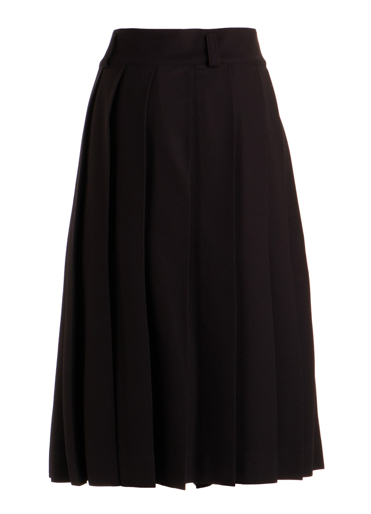 POLYESTER PLEATED SKIRT