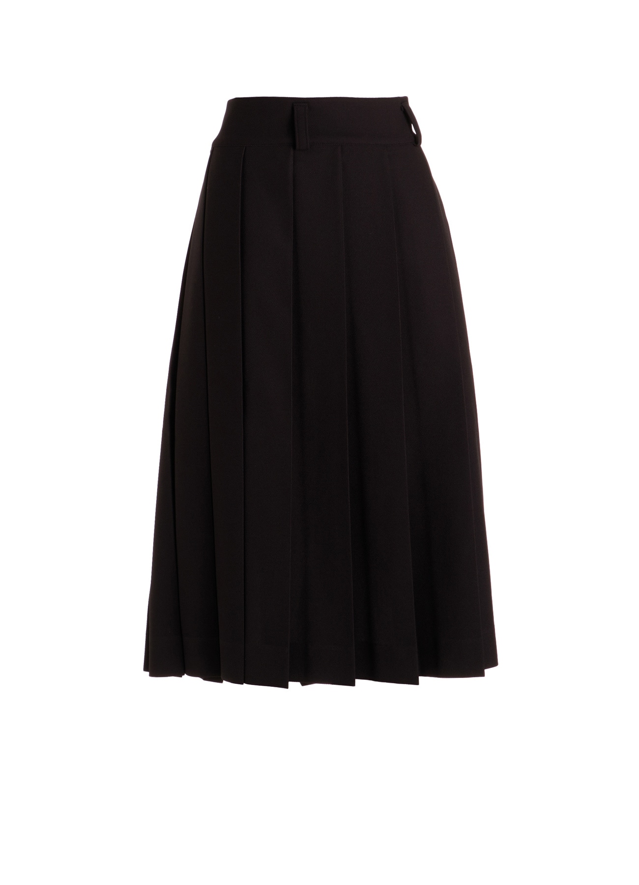 POLYESTER PLEATED SKIRT