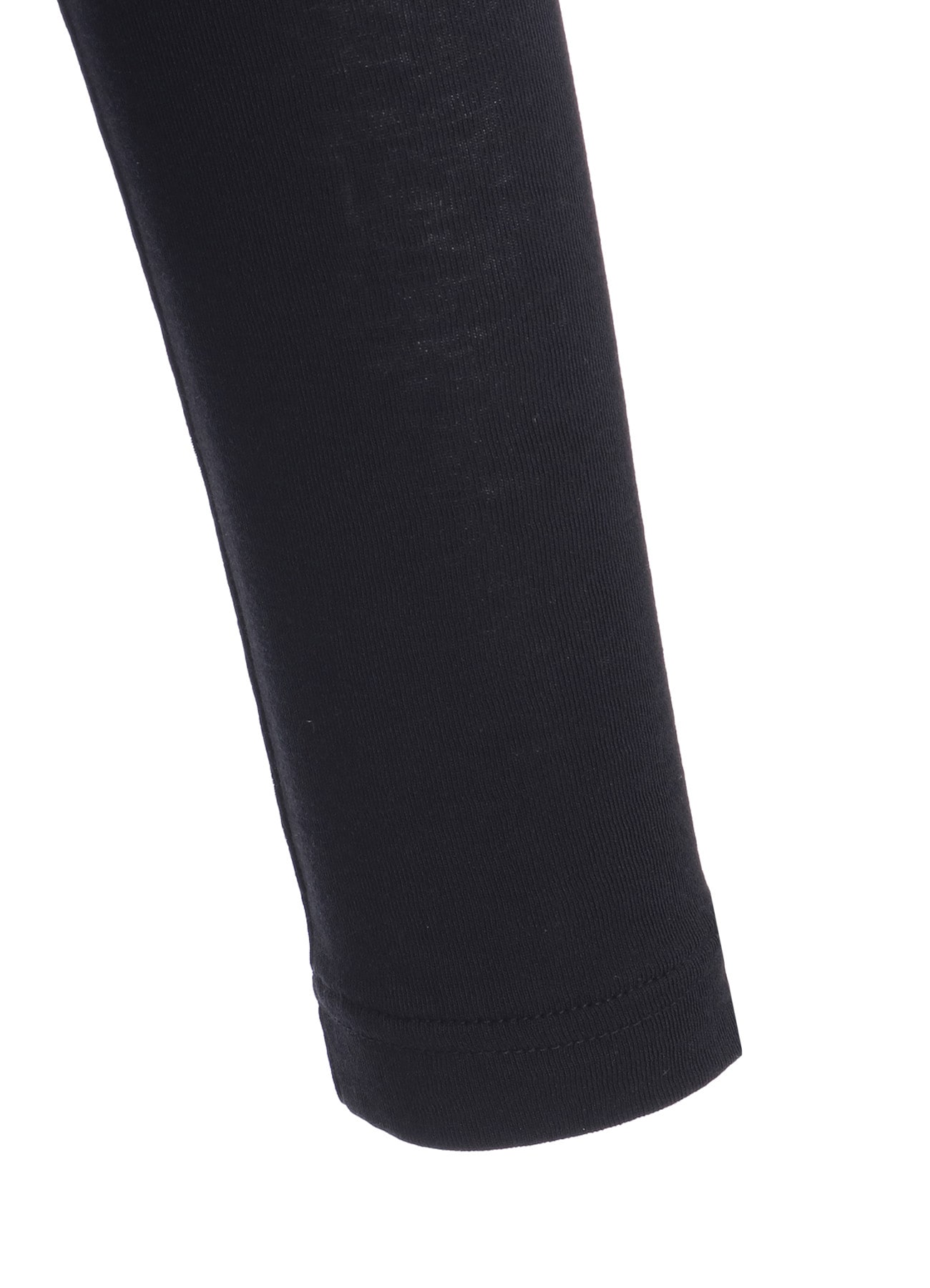 COTTON GAUZE FRAISE HIGHNECK LONG SLEEVE TEE