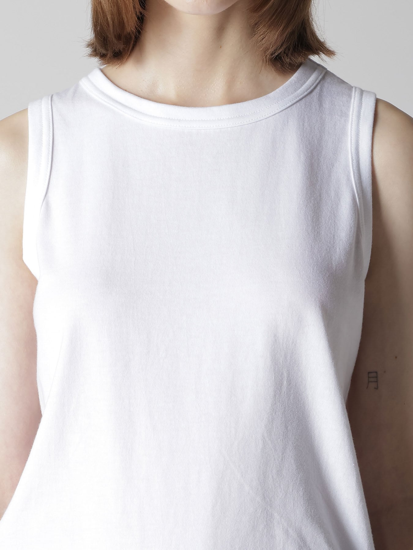 JERSEY BACK LINE SLEEVELESS TEE