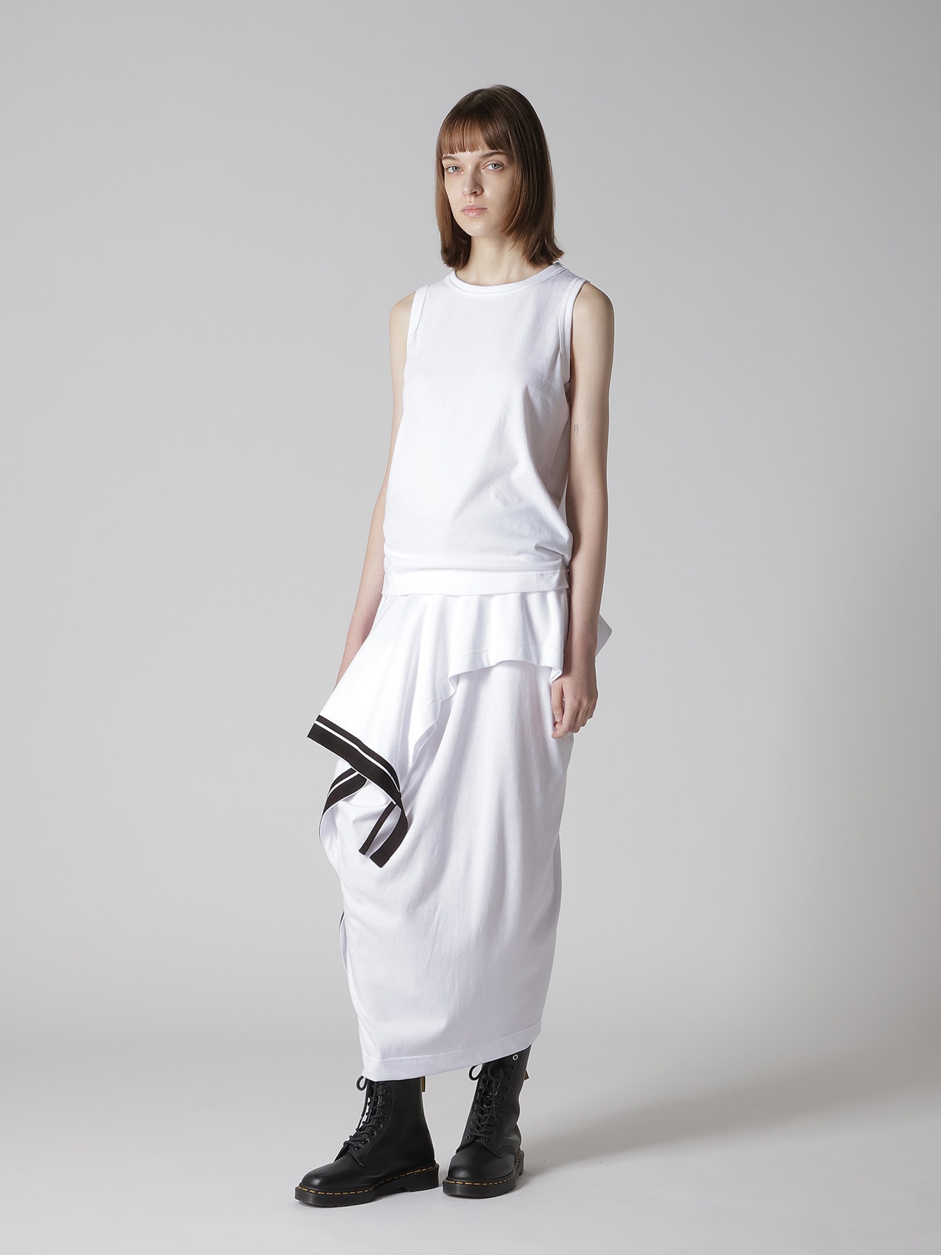 JERSEY BACK LINE SLEEVELESS TEE