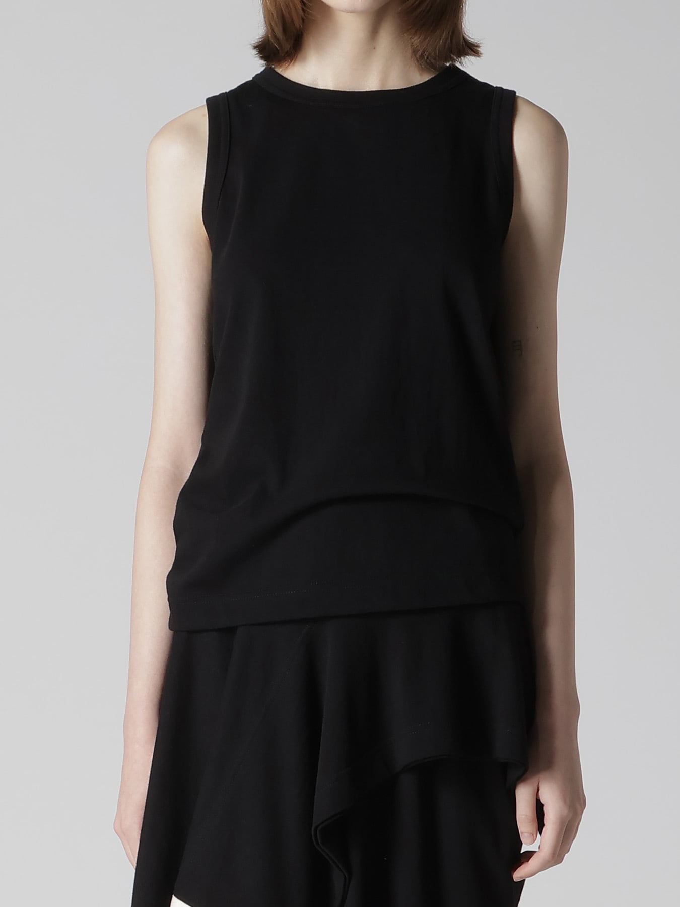 JERSEY BACK LINE SLEEVELESS TEE