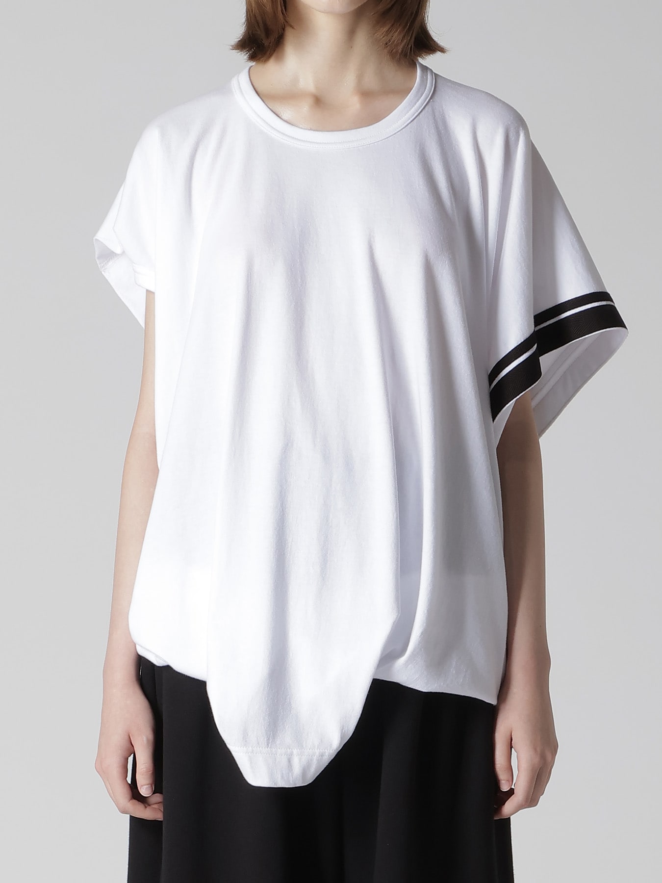 JERSEY UNBALANCE LINE PULLOVER