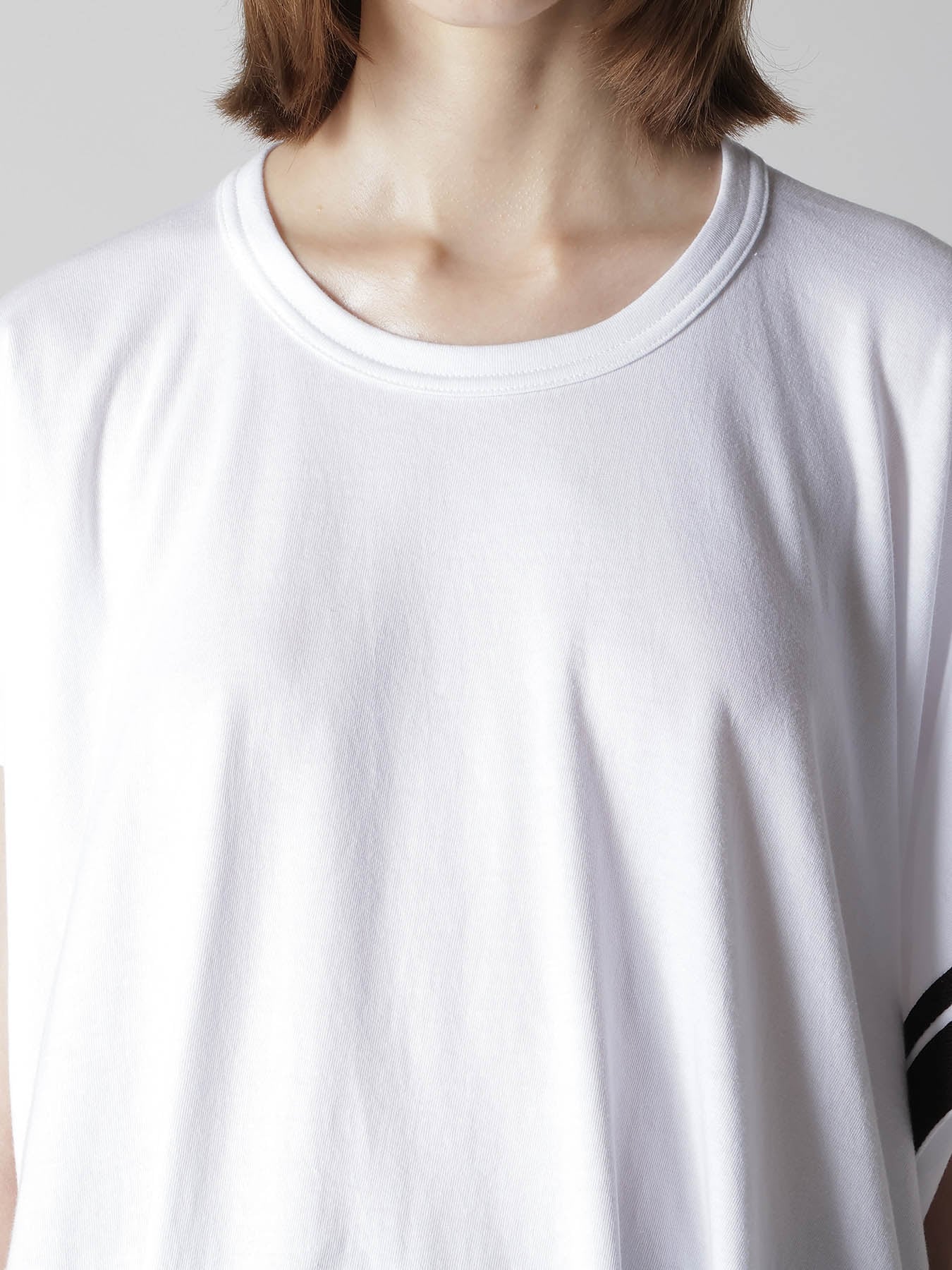 JERSEY UNBALANCE LINE PULLOVER