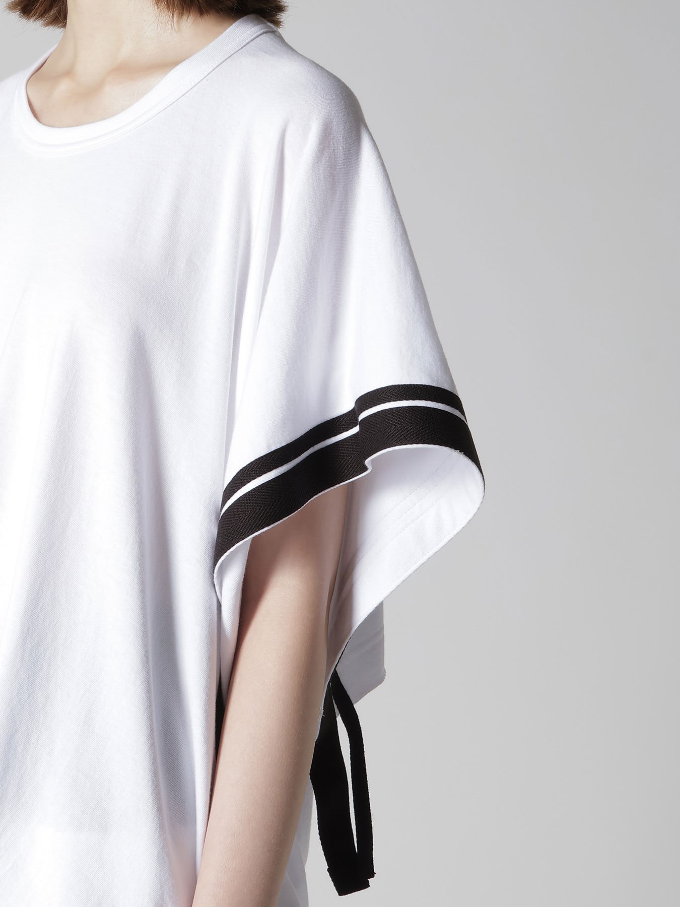 JERSEY UNBALANCE LINE PULLOVER