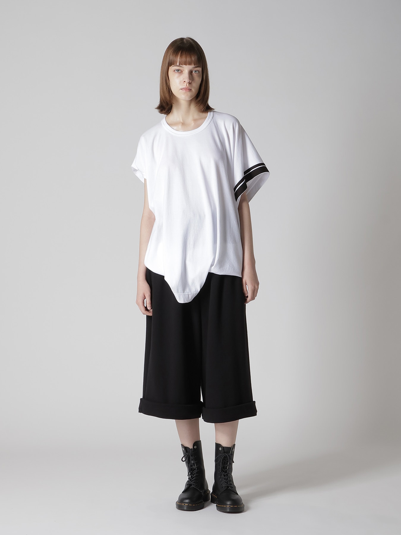 JERSEY UNBALANCE LINE PULLOVER