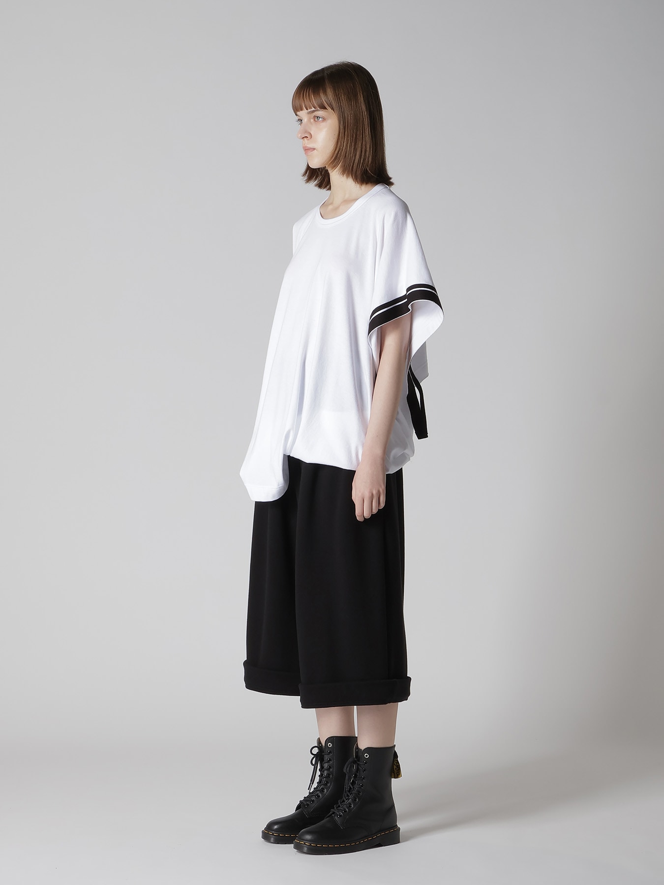 JERSEY UNBALANCE LINE PULLOVER