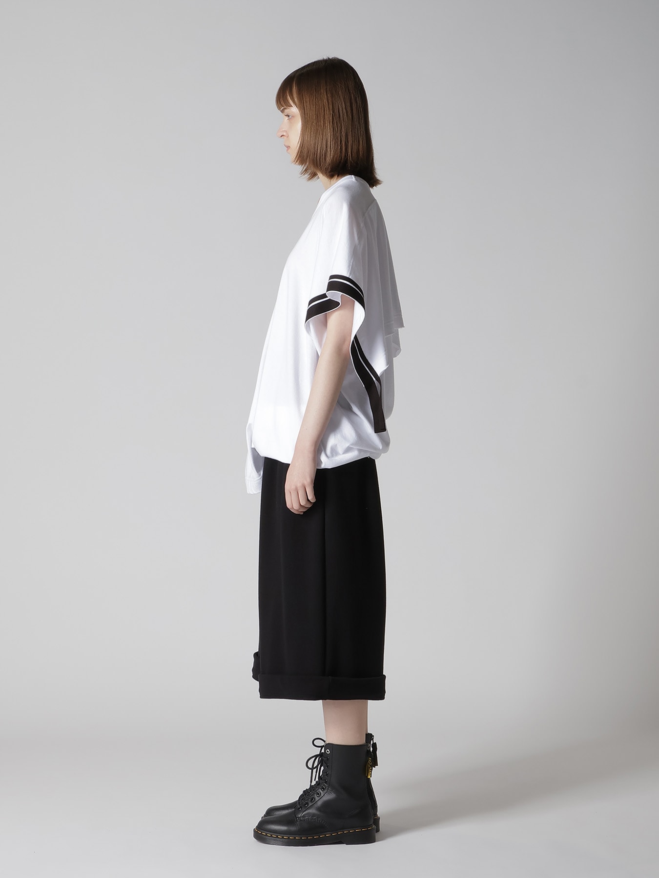 JERSEY UNBALANCE LINE PULLOVER