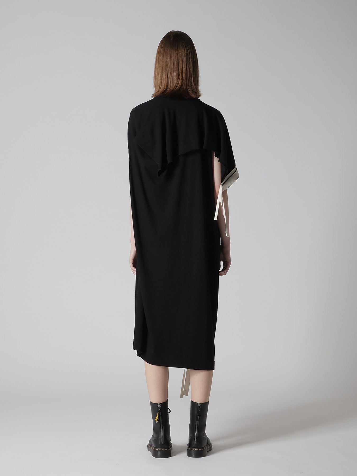 JERSEY UNBALANCE LINE DRESS