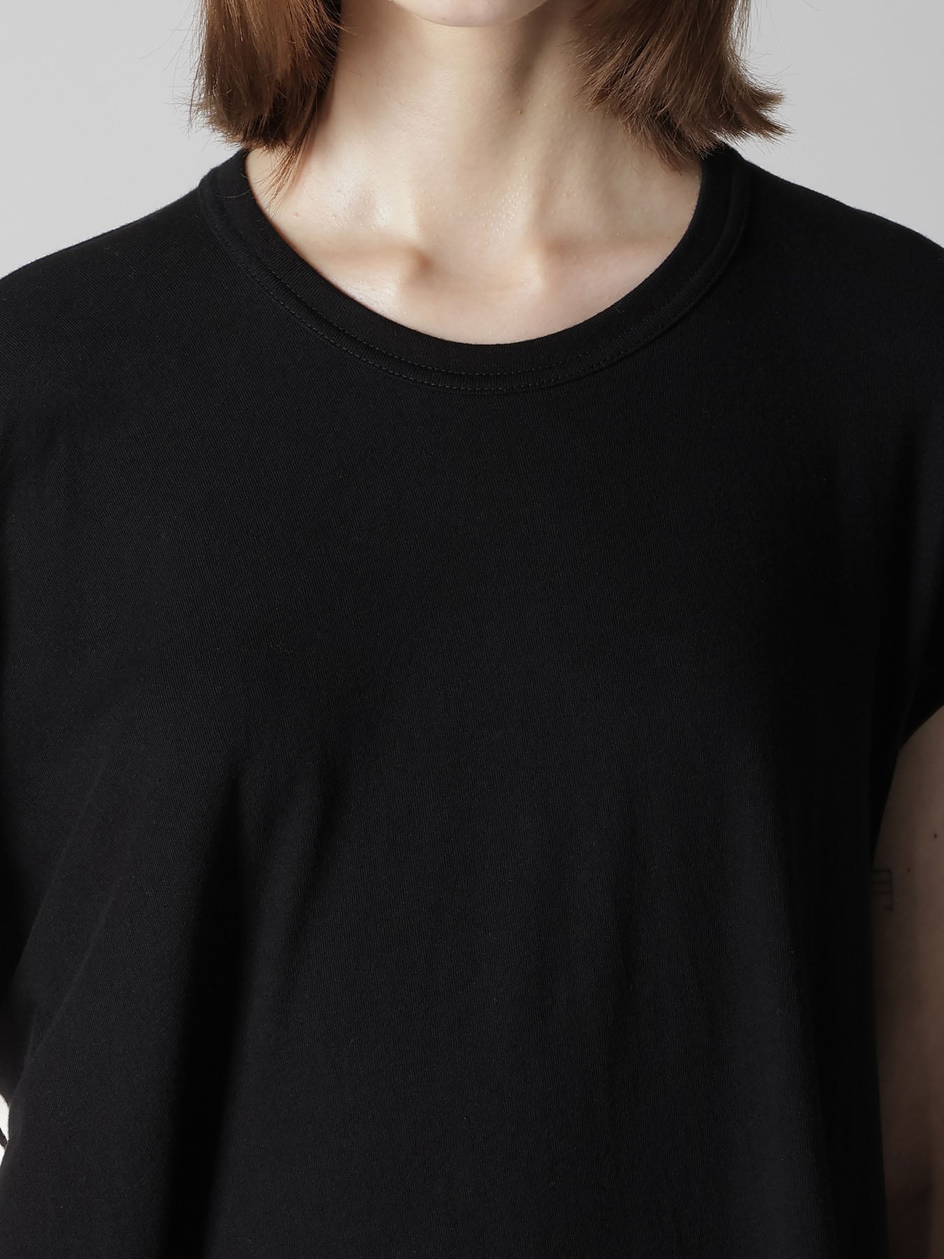 JERSEY UNBALANCE LINE DRESS