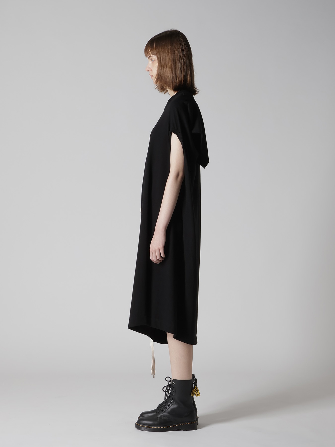 JERSEY UNBALANCE LINE DRESS