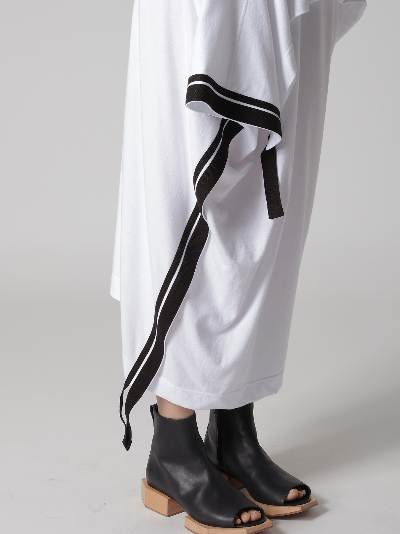 JERSEY UNBALANCE LINE SKIRT