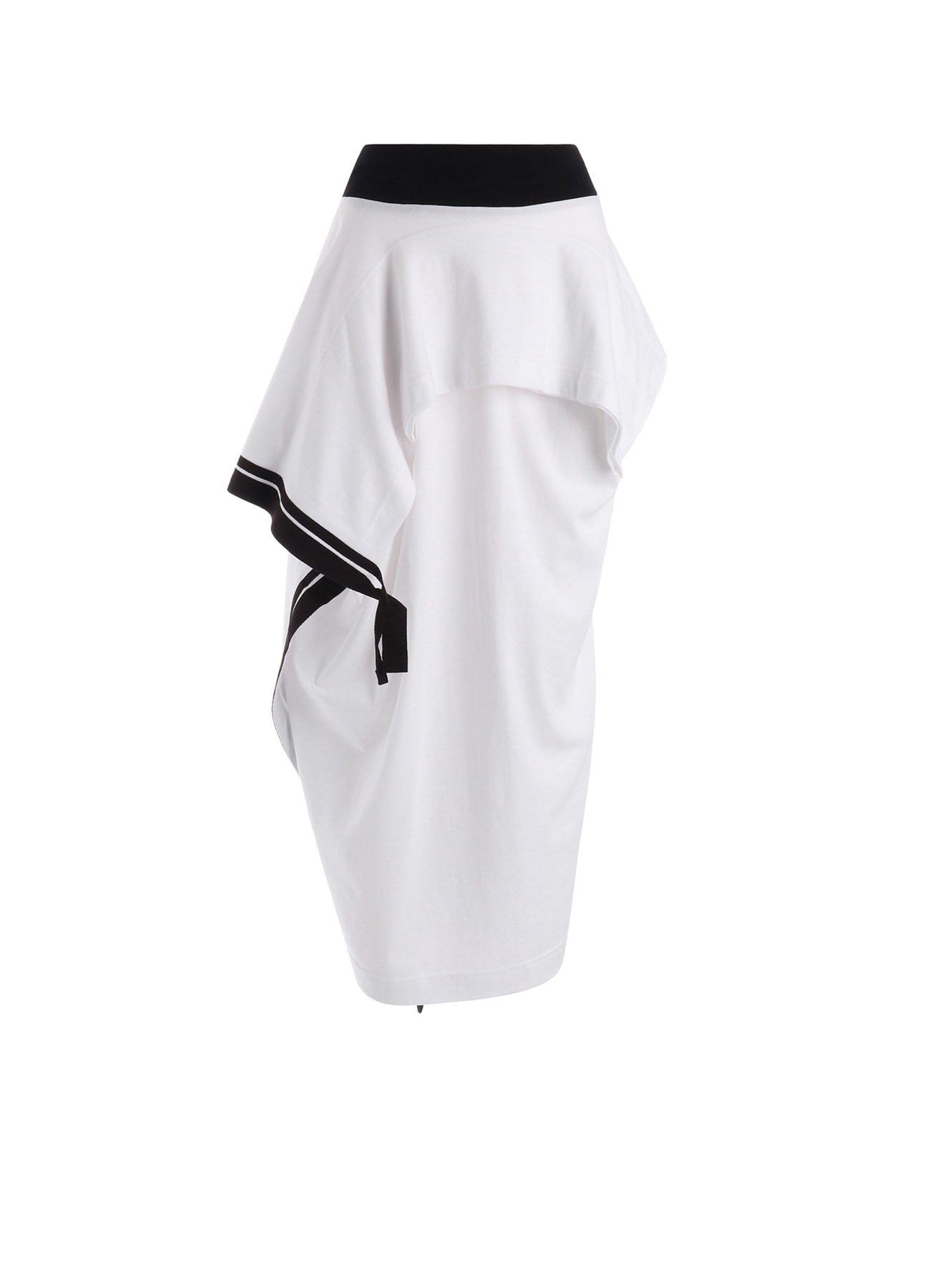 JERSEY UNBALANCE LINE SKIRT