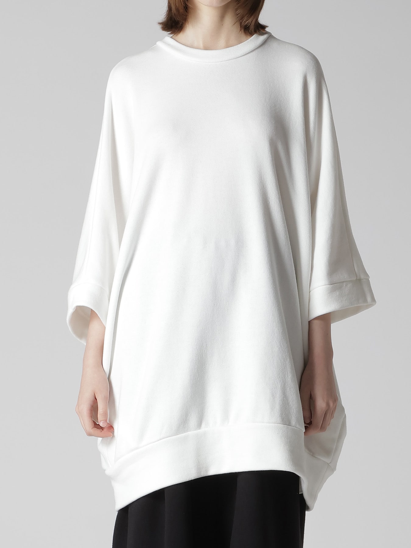 FRENCH TERRY BIG DOLMAN TEE