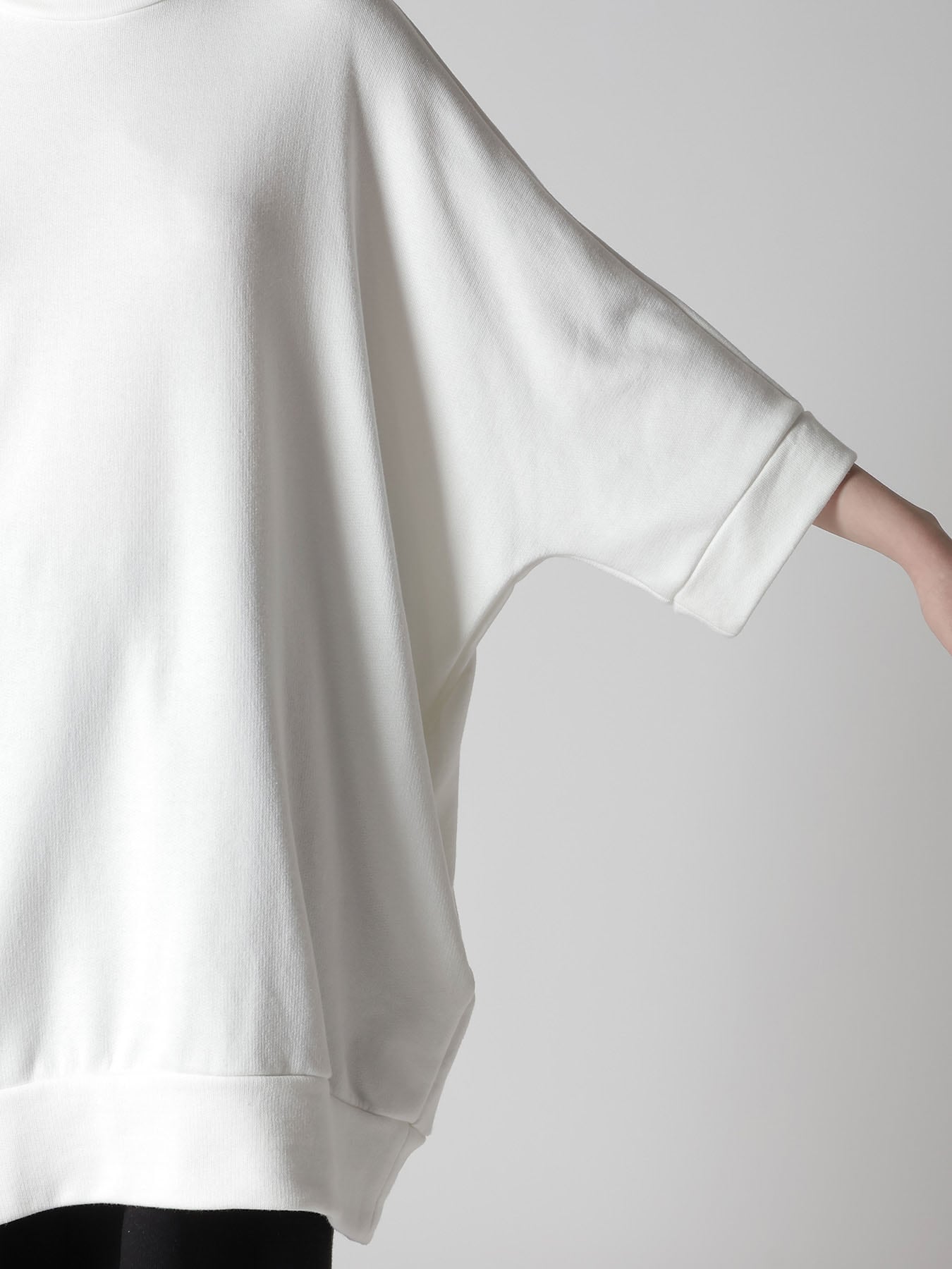 FRENCH TERRY BIG DOLMAN TEE