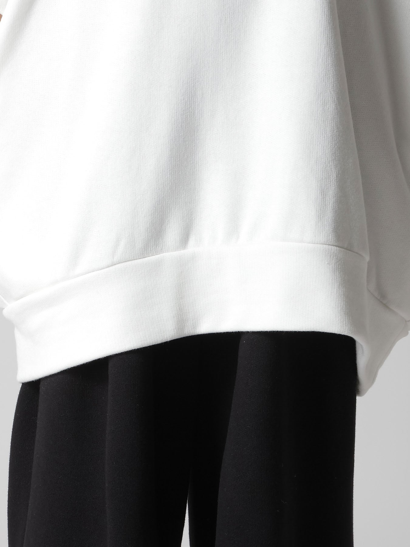 FRENCH TERRY BIG DOLMAN TEE