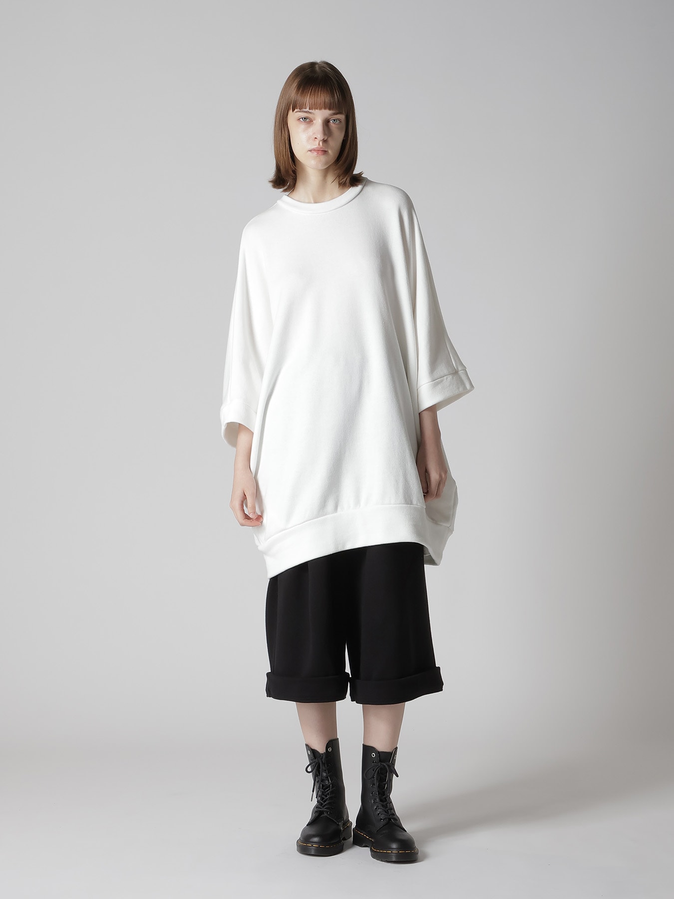 FRENCH TERRY BIG DOLMAN TEE