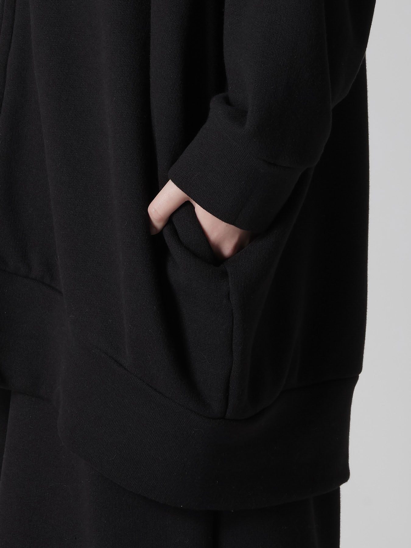 FRENCH TERRY HOODED BIG JUMPER