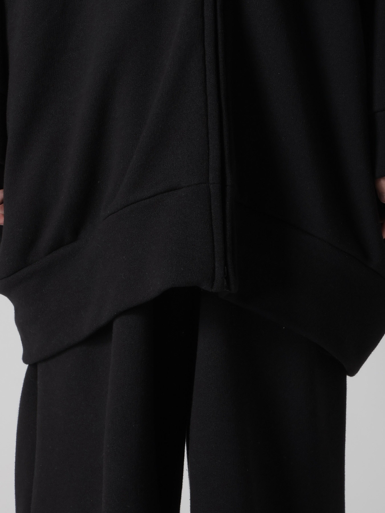 FRENCH TERRY HOODED BIG JUMPER