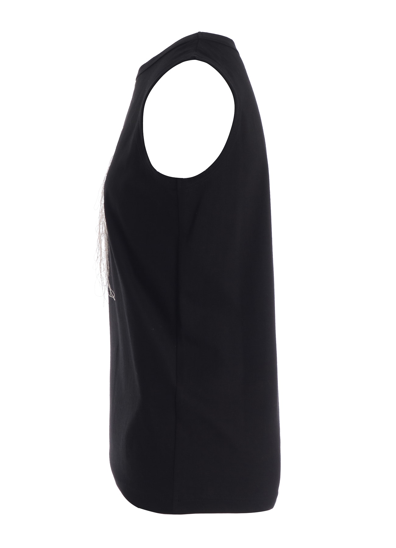 RANDOM STITCH EMBROIDERY SLEEVELESS TEE
