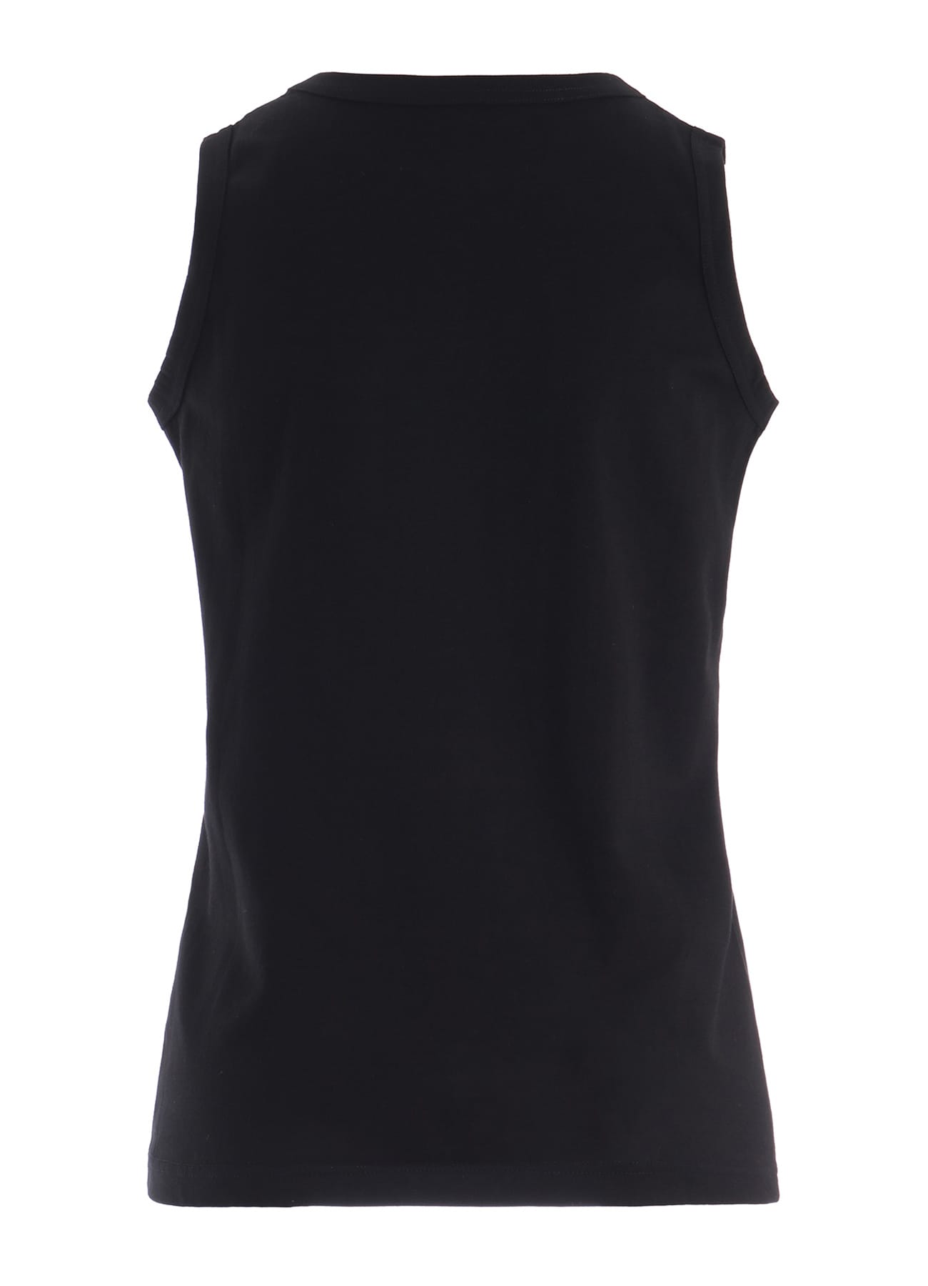 RANDOM STITCH EMBROIDERY SLEEVELESS TEE