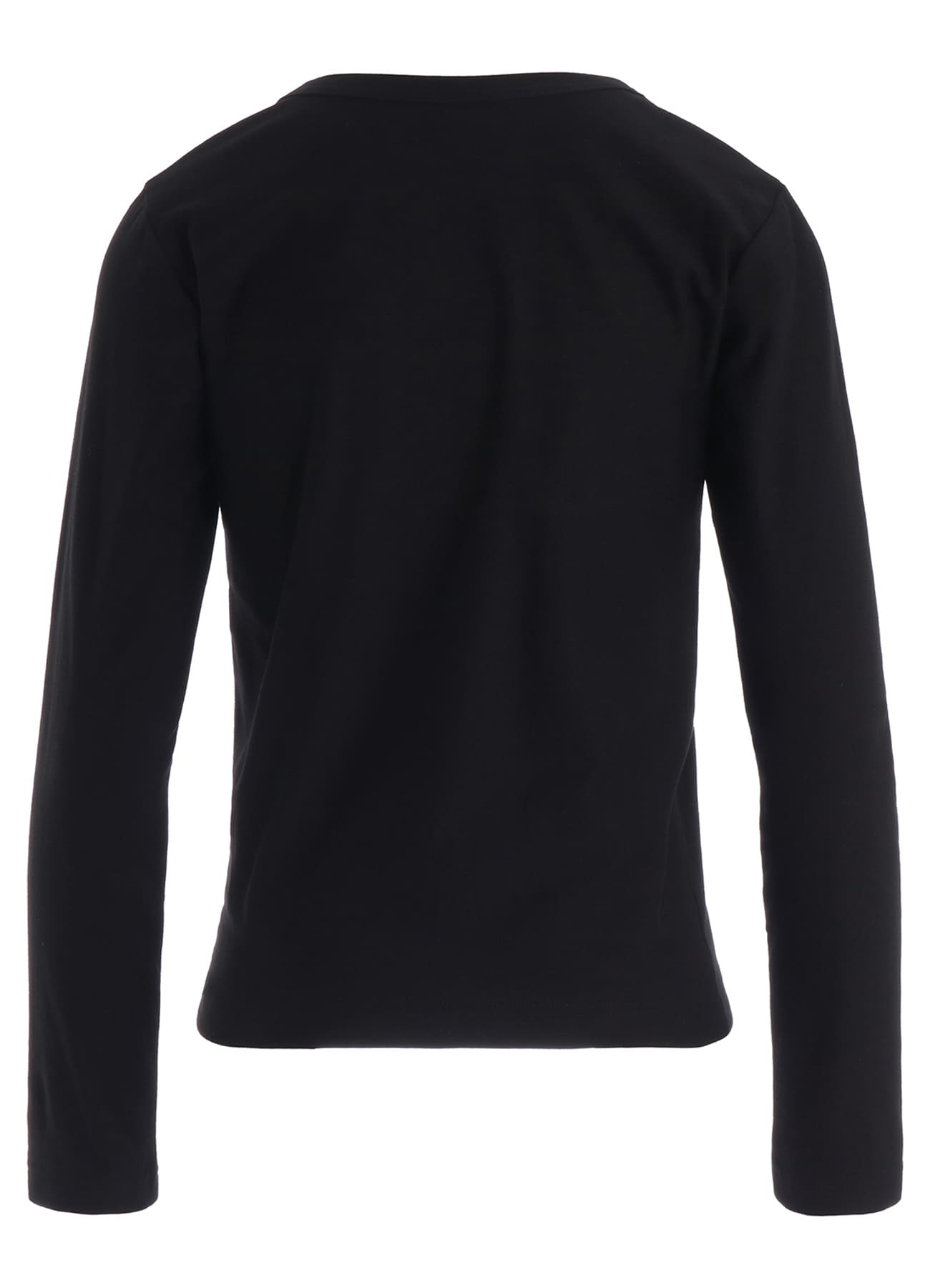 RANDOM STITCH EMBROIDERY LONG SLEEVE TEE