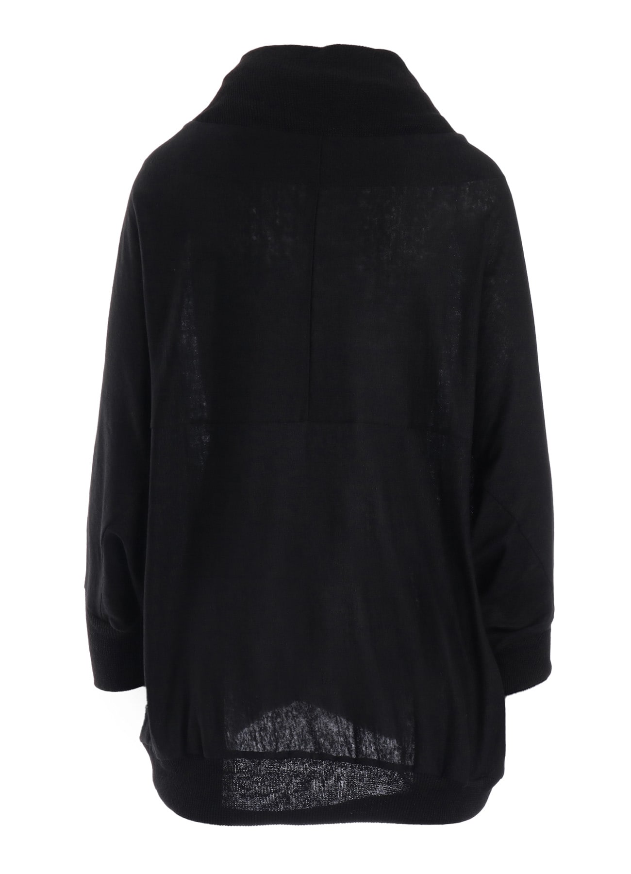 LINEN JERSEY LOOSE FIT POCKET PULLOVER