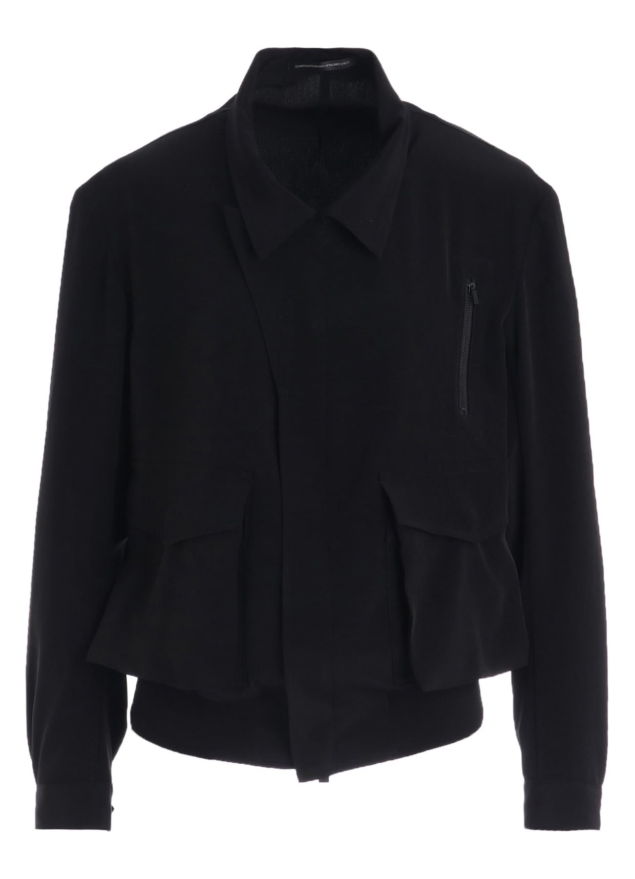 TA/PE CREPE DE CHINE 2 POCKET BLOUSON