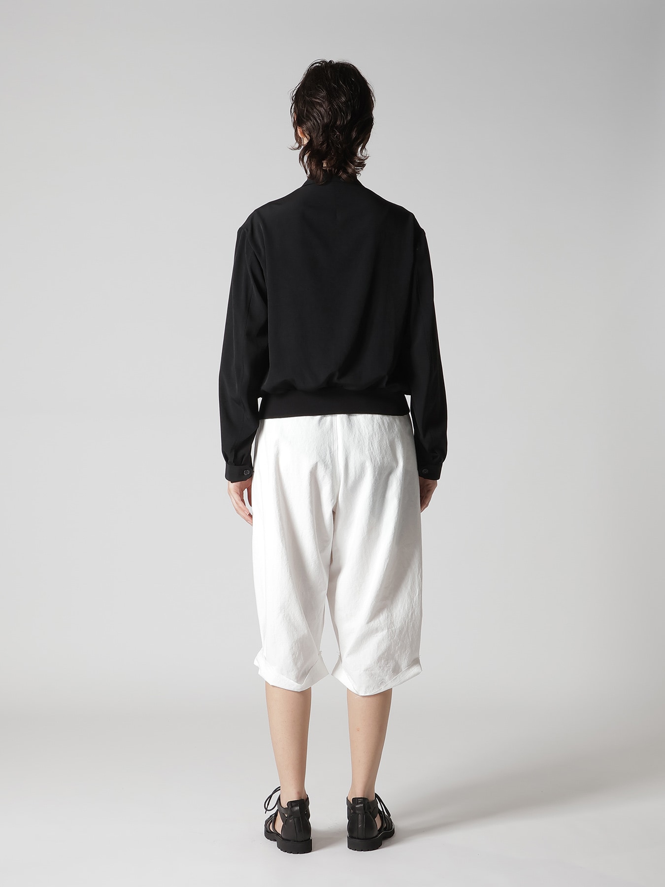 TA/PE CREPE DE CHINE 2 POCKET BLOUSON