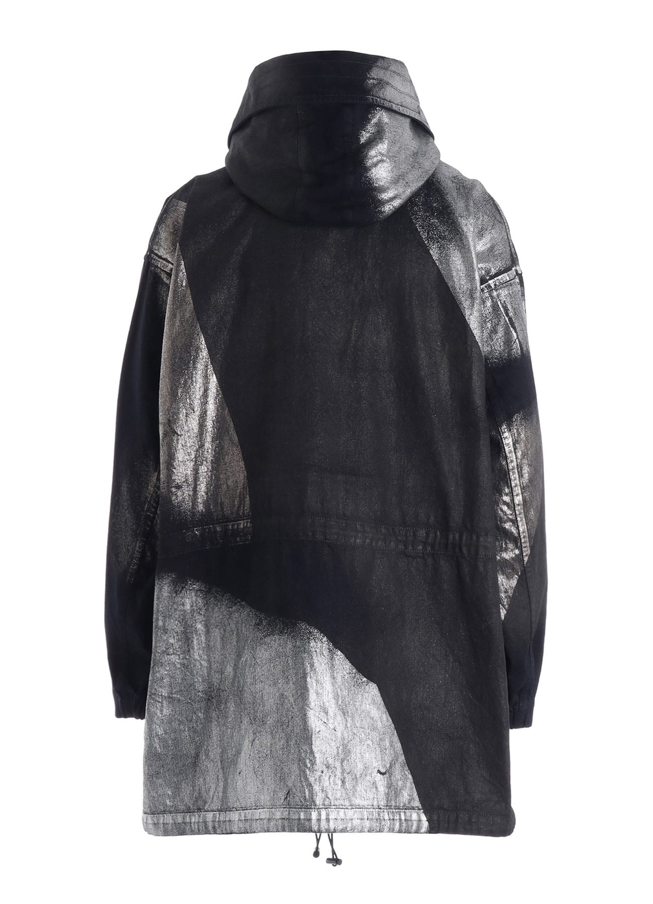 8OZ DENIM FOIL PRINT 4POCKET BLOUSON