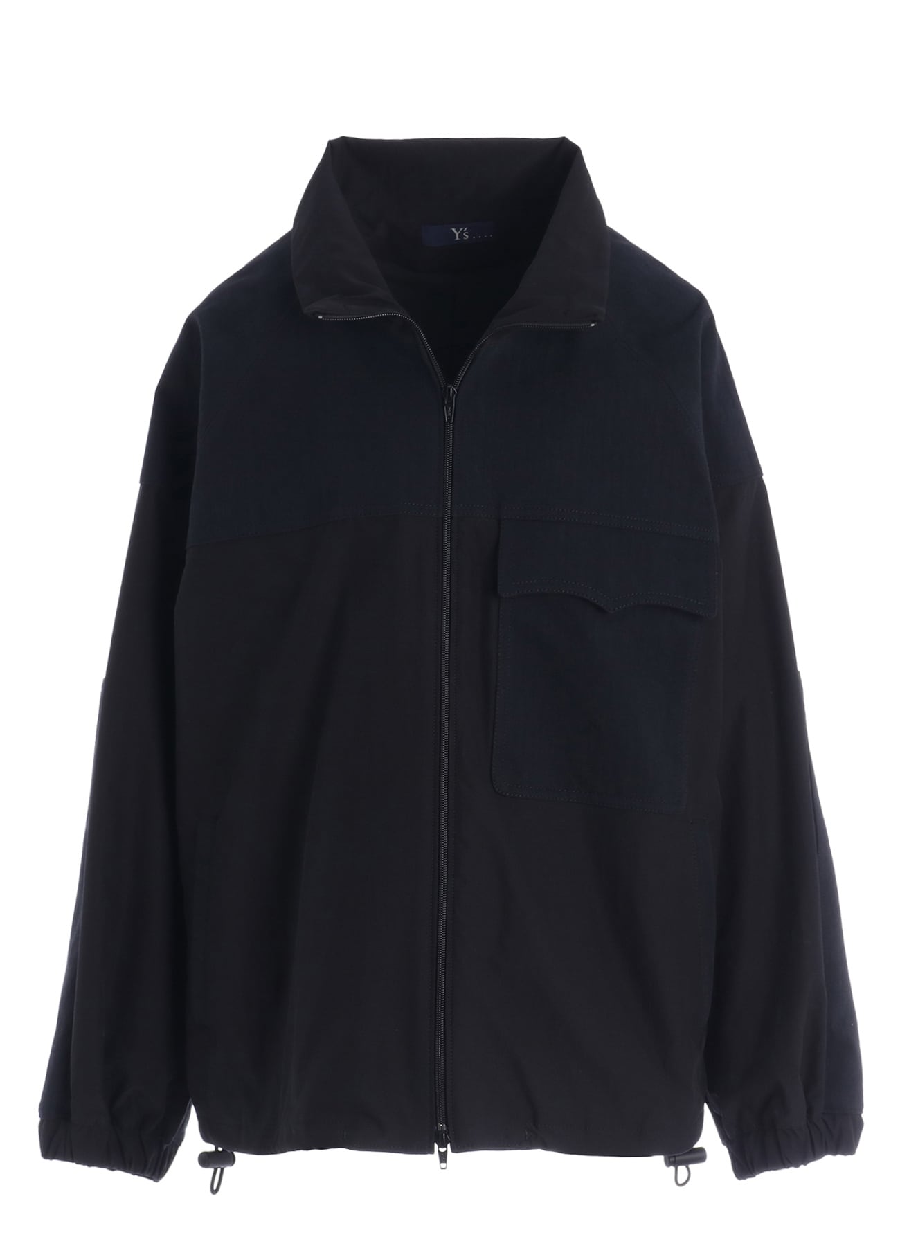 STRETCH TAFTA STAND COLLAR BLOUSON