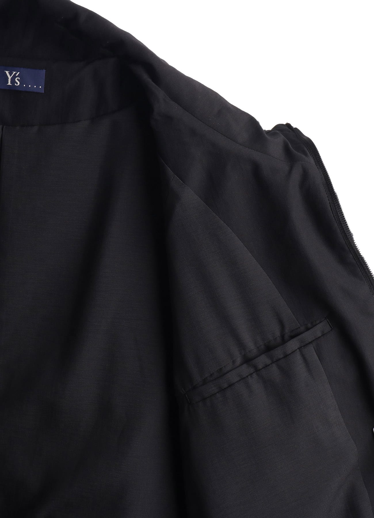 STRETCH TAFTA STAND COLLAR BLOUSON