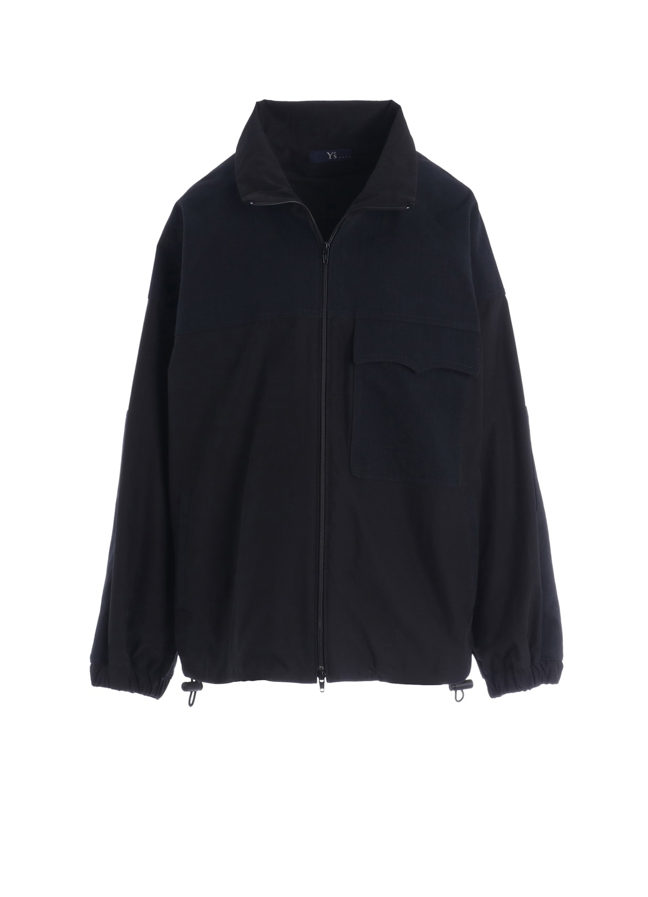 STRETCH TAFTA STAND COLLAR BLOUSON
