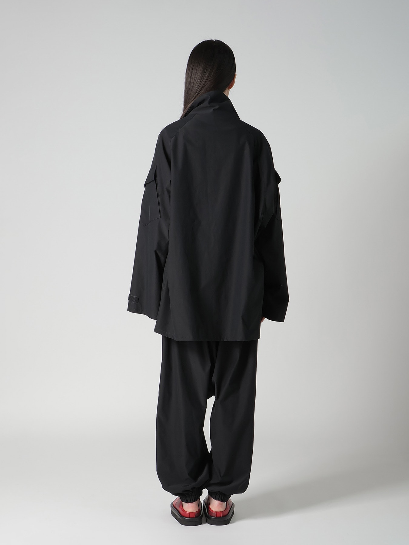 STRETCH TAFTA FIELD BLOUSON