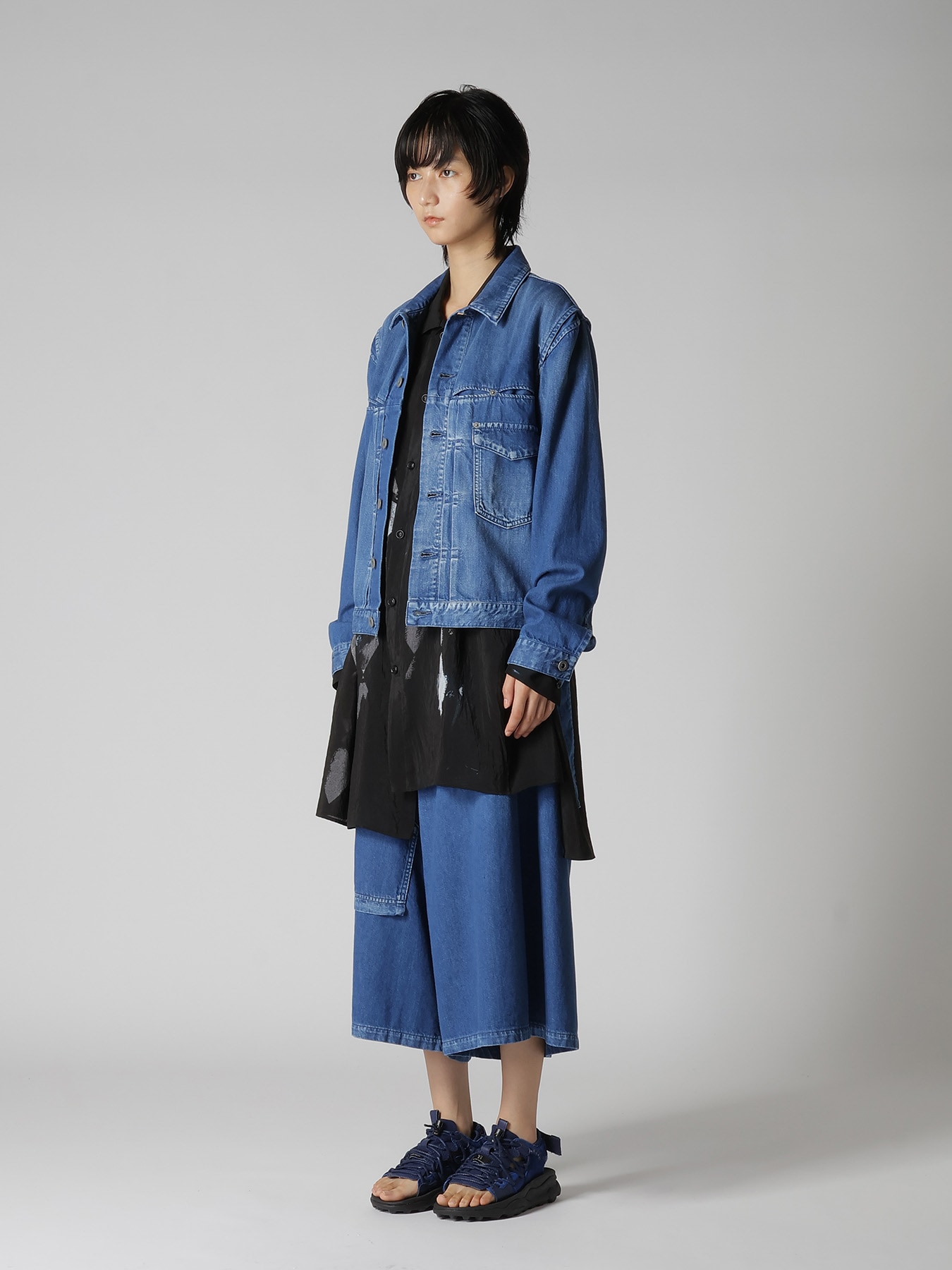 8OZ SPOTTED DENIM JACKET