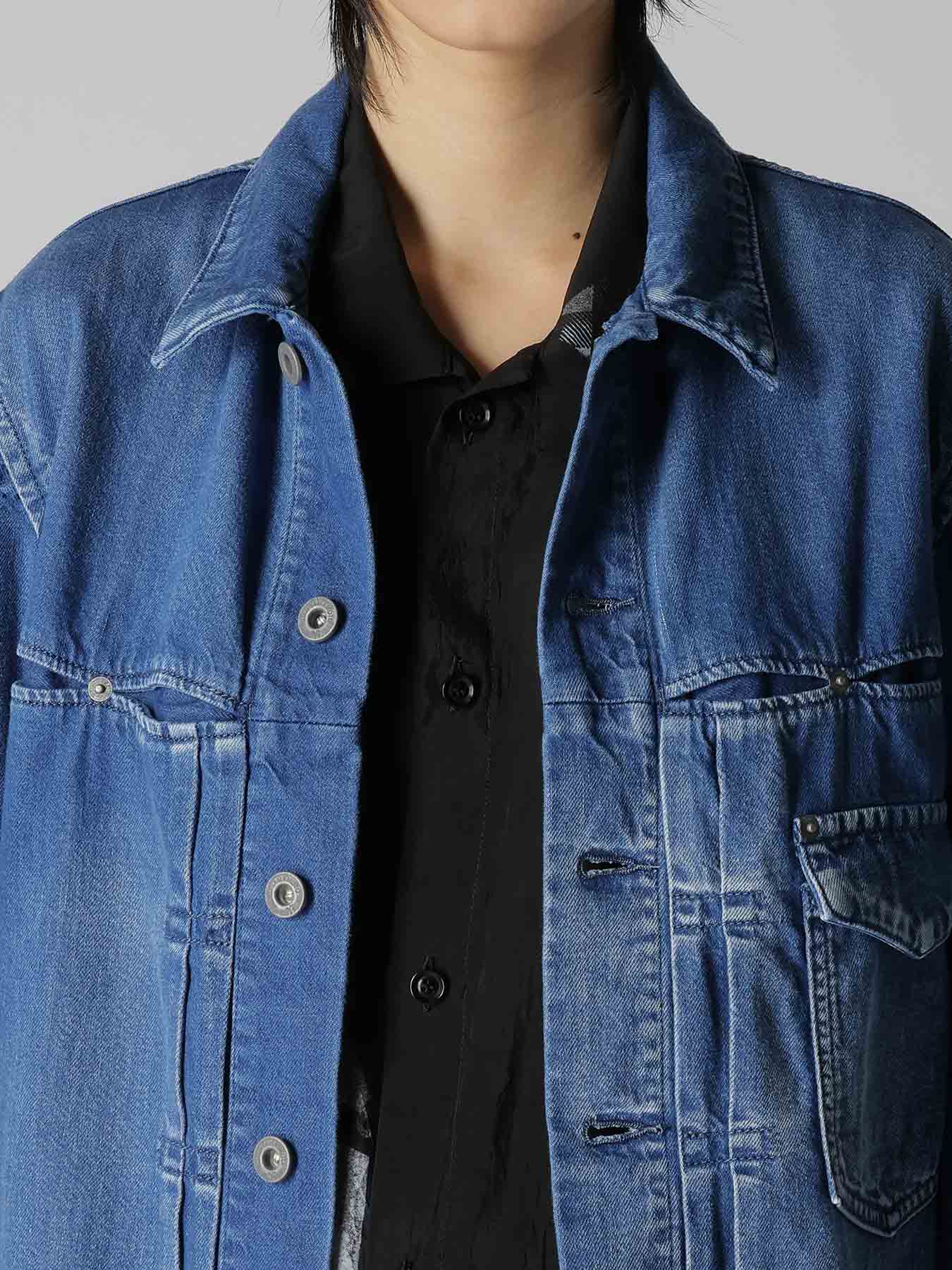 8OZ SPOTTED DENIM JACKET