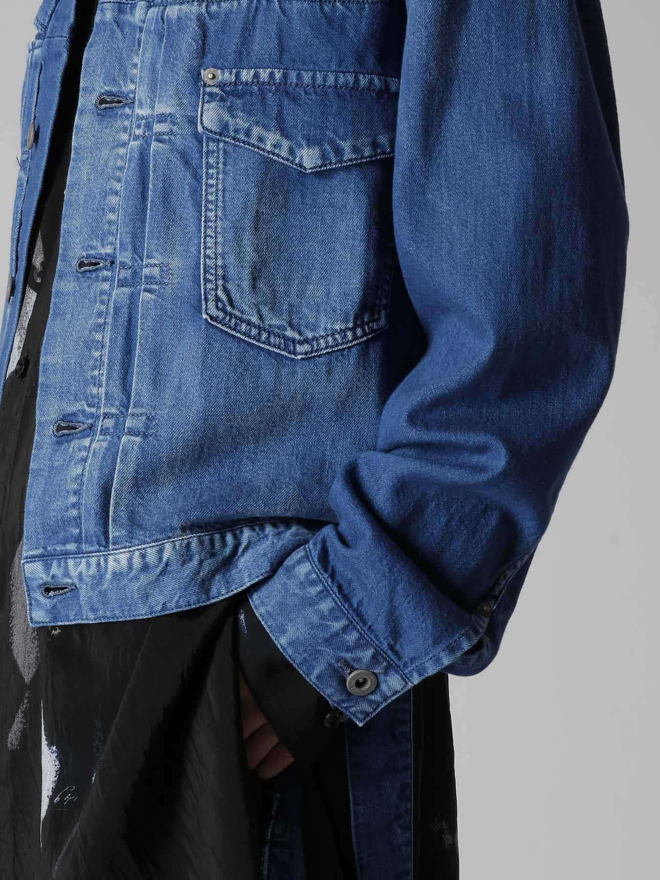 8OZ SPOTTED DENIM JACKET